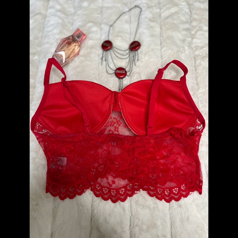 3 Red Bralettes - Picture 2 of 7